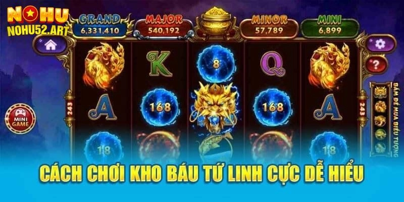 Cách chơi nổ hũ tứ linh cực đơn giản tại cổng game